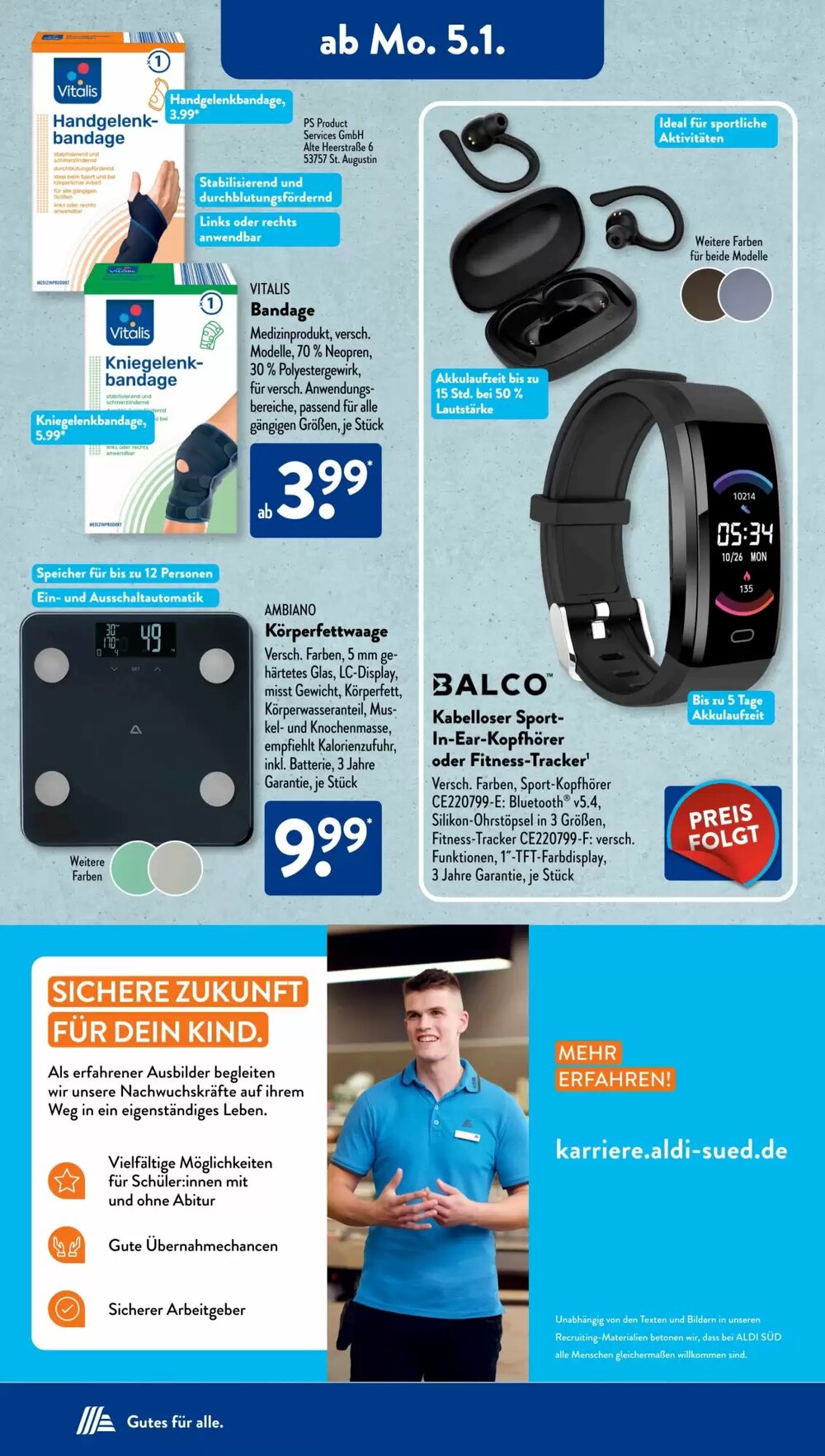 Aldi Süd Prospekt (ab 05.01.2026) zum Blättern - Seite 6