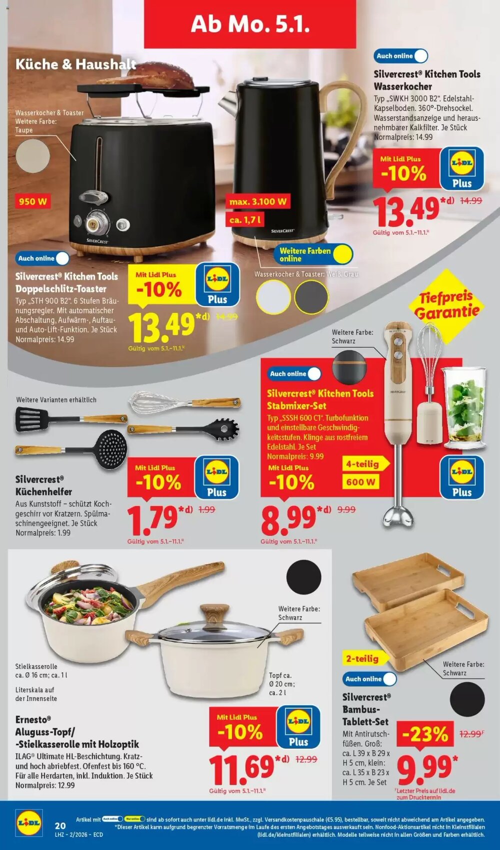 Lidl Prospekt (ab 05.01.2026) zum Blättern - Seite 12