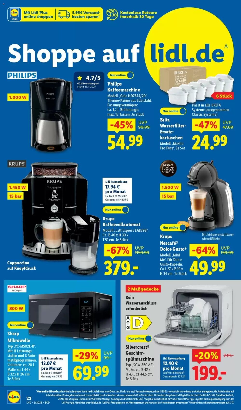 Lidl Prospekt (ab 05.01.2026) zum Blättern - Seite 14