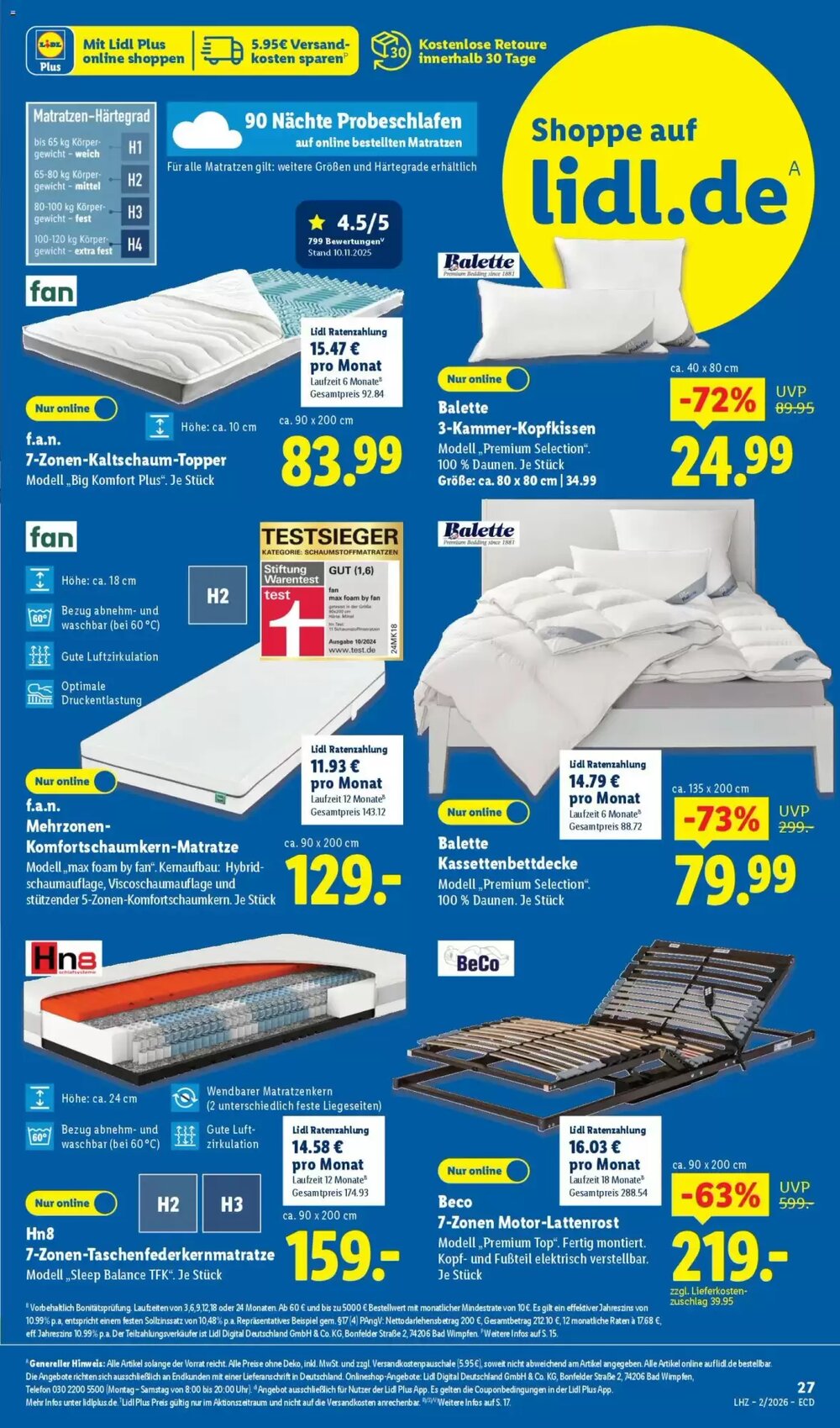 Lidl Prospekt (ab 05.01.2026) zum Blättern - Seite 21