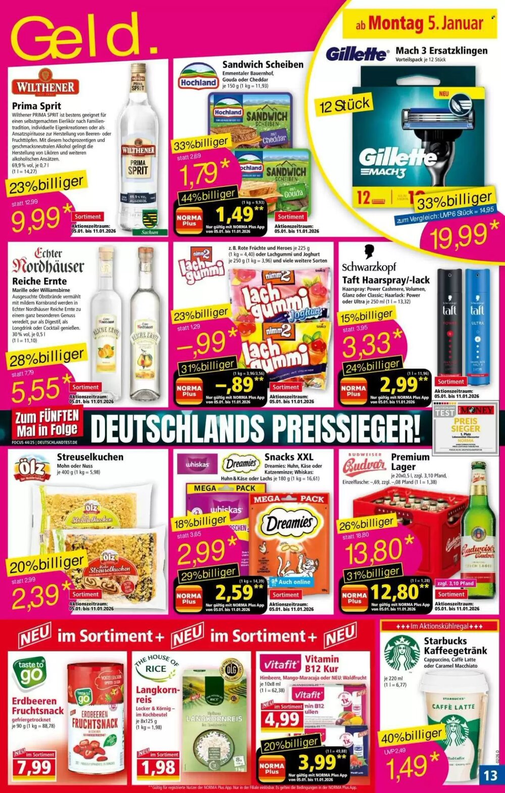 Norma Prospekt (ab 05.01.2026) zum Blättern - Seite 13