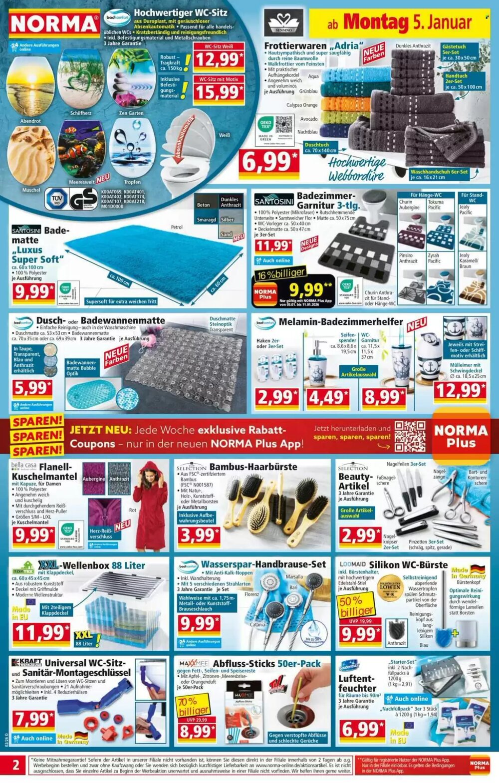 Norma Prospekt (ab 05.01.2026) zum Blättern - Seite 2