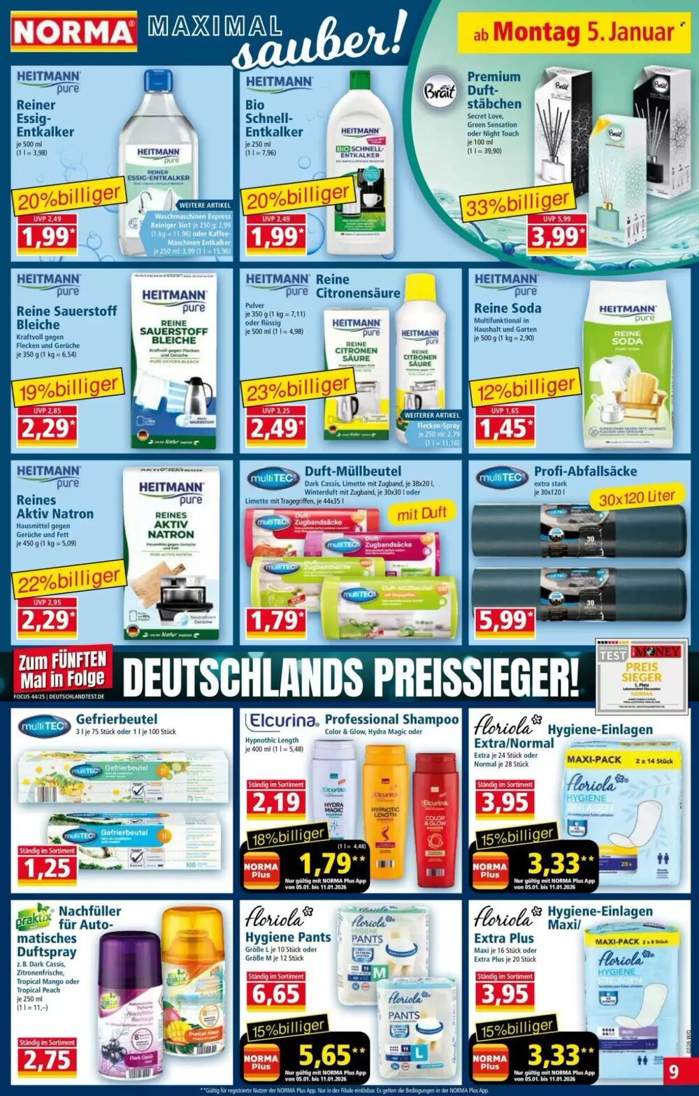 Norma Prospekt (ab 05.01.2026) zum Blättern - Seite 9