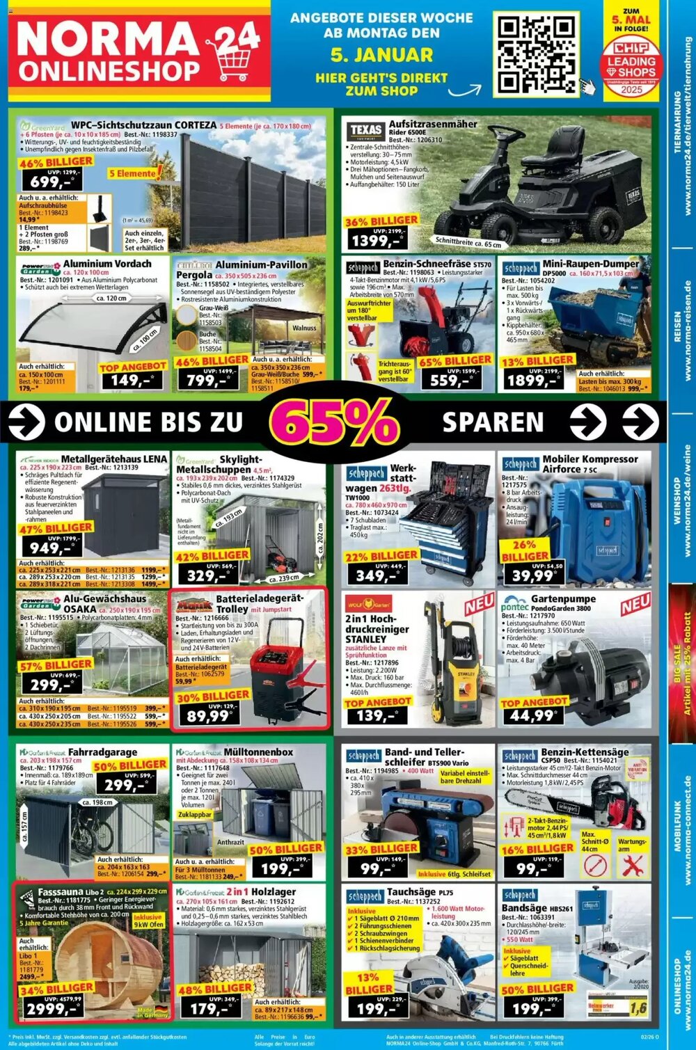 Norma Prospekt (ab 05.01.2026) zum Blättern - Seite 1