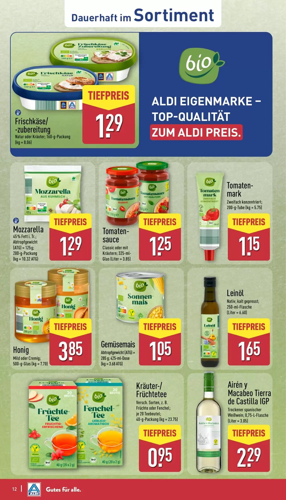 Aldi Nord Prospekt (ab 05.01.2026) zum Blättern - Seite 12