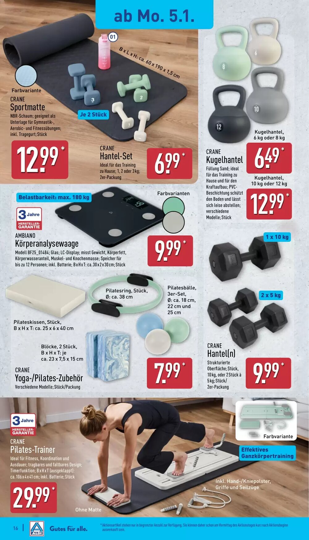 Aldi Nord Prospekt (ab 05.01.2026) zum Blättern - Seite 16