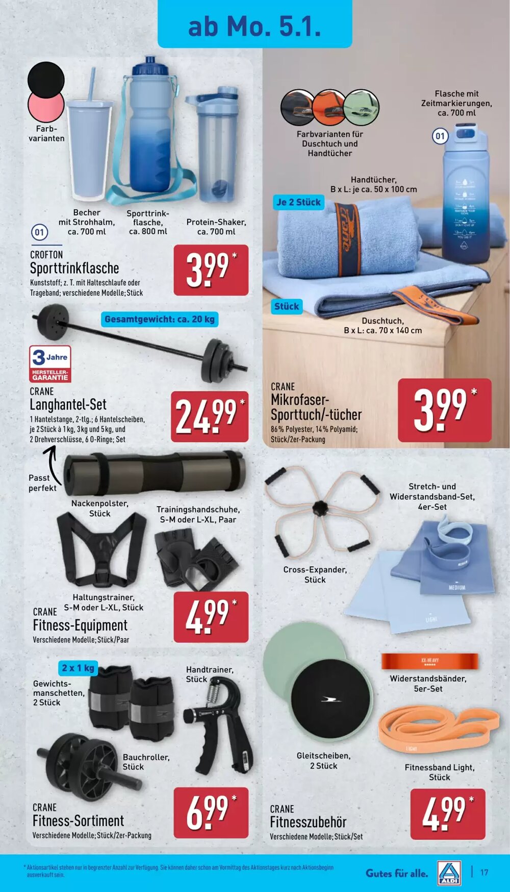 Aldi Nord Prospekt (ab 05.01.2026) zum Blättern - Seite 17