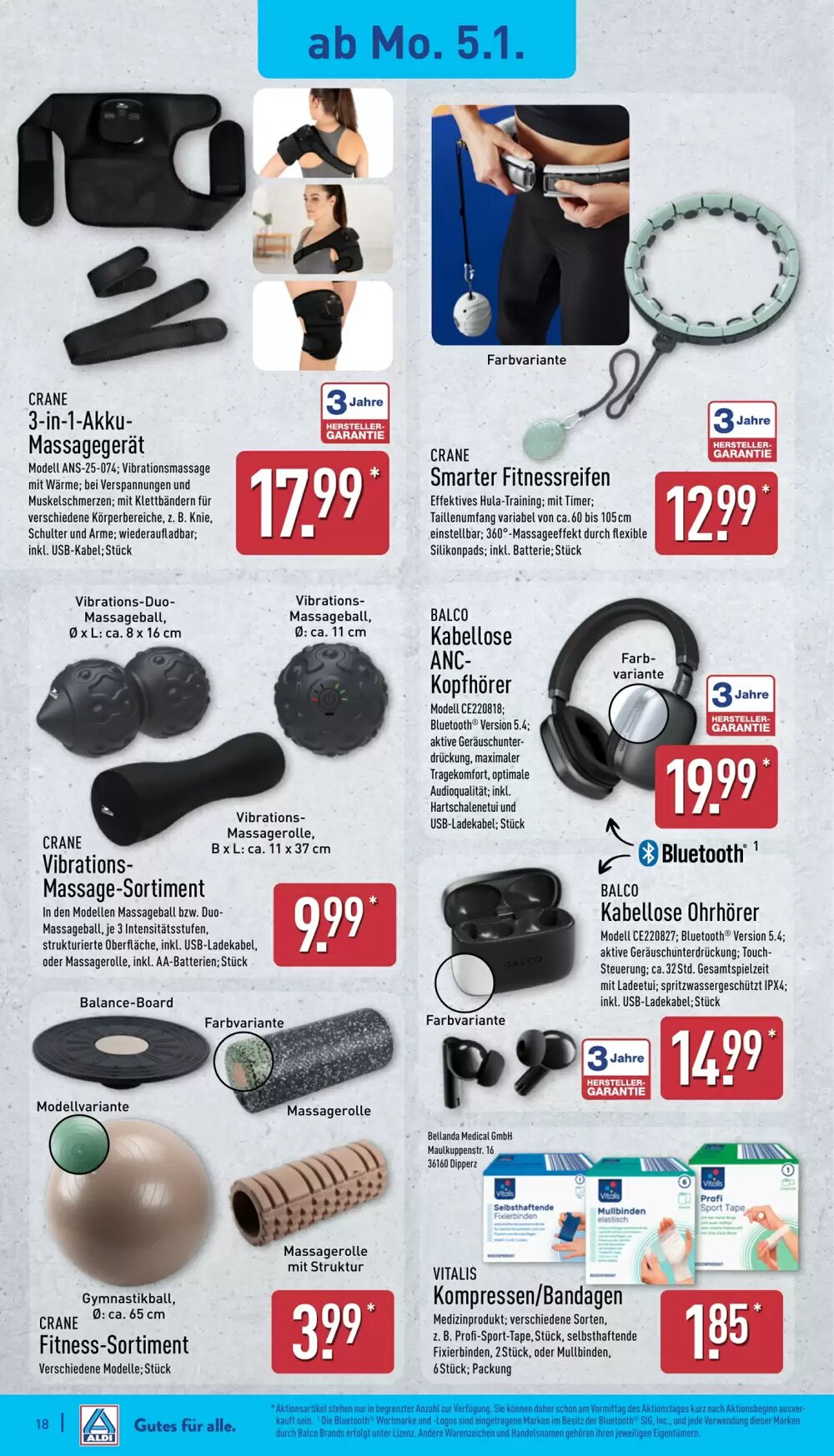 Aldi Nord Prospekt (ab 05.01.2026) zum Blättern - Seite 18