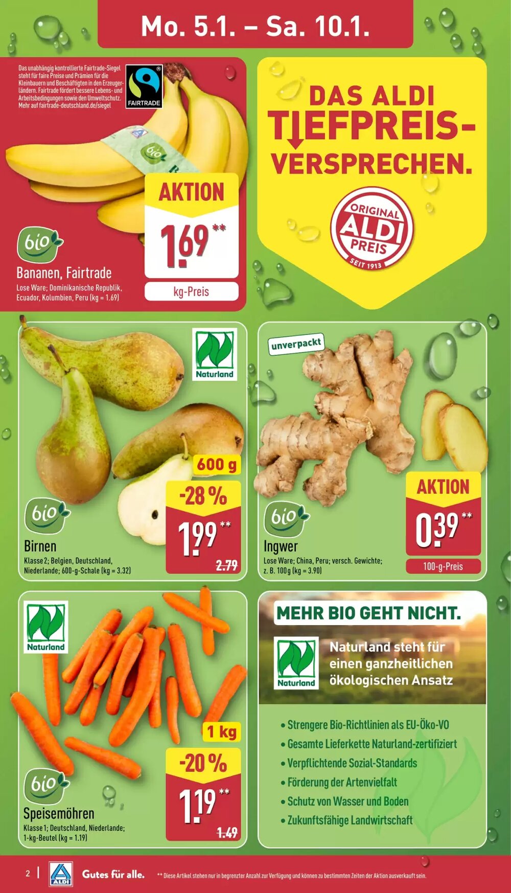 Aldi Nord Prospekt (ab 05.01.2026) zum Blättern - Seite 2