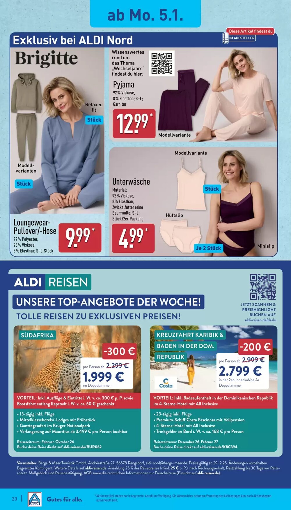 Aldi Nord Prospekt (ab 05.01.2026) zum Blättern - Seite 20