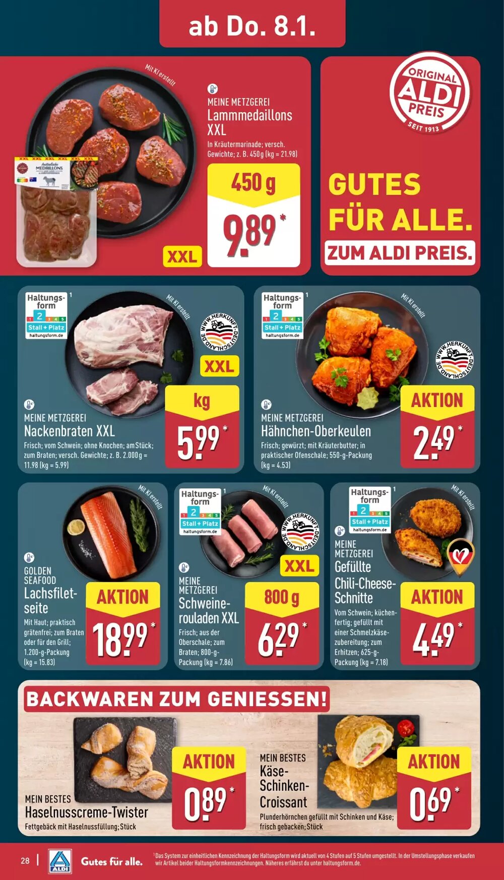 Aldi Nord Prospekt (ab 05.01.2026) zum Blättern - Seite 28