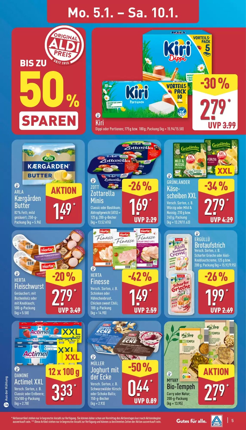 Aldi Nord Prospekt (ab 05.01.2026) zum Blättern - Seite 5