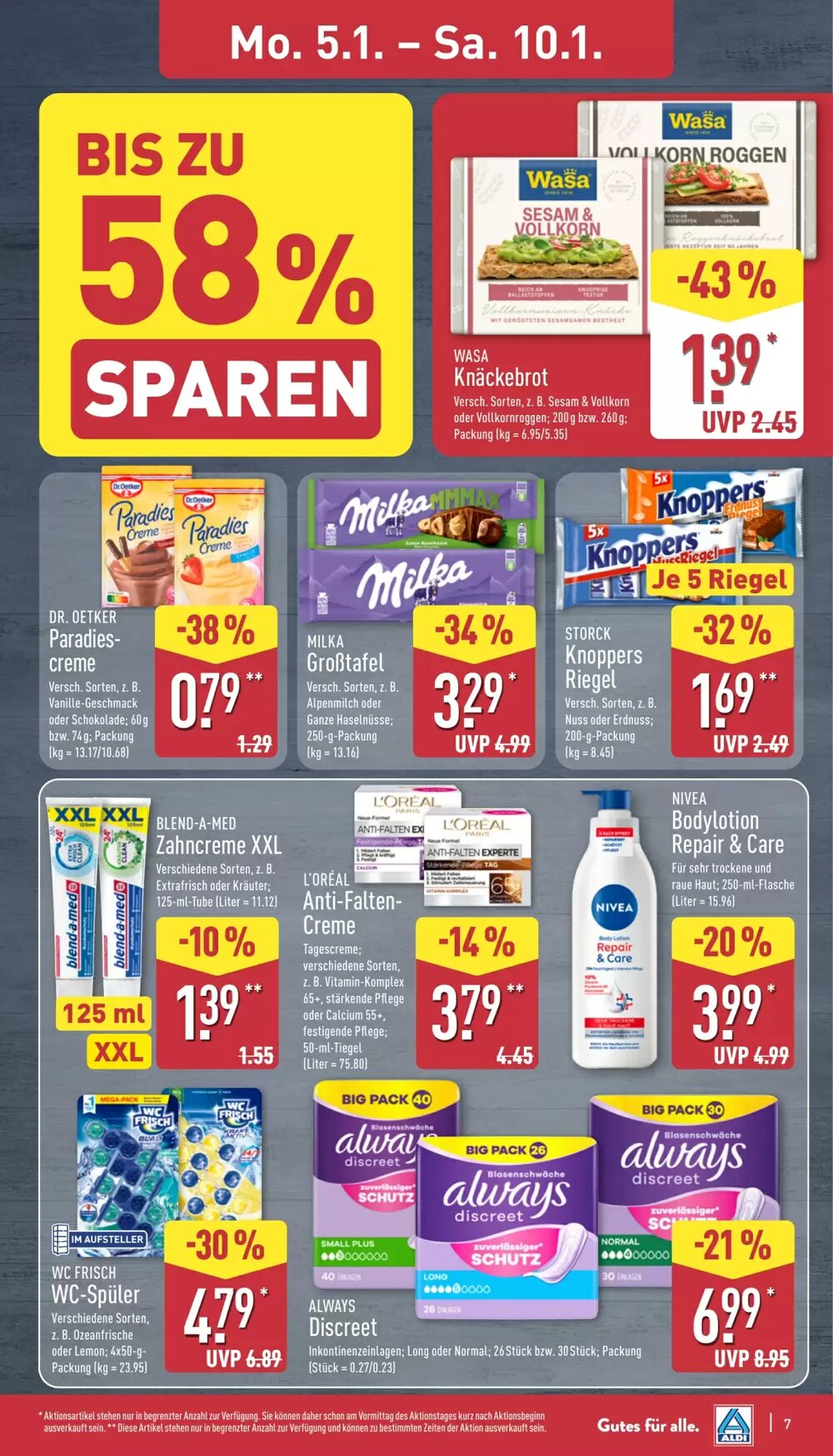 Aldi Nord Prospekt (ab 05.01.2026) zum Blättern - Seite 7