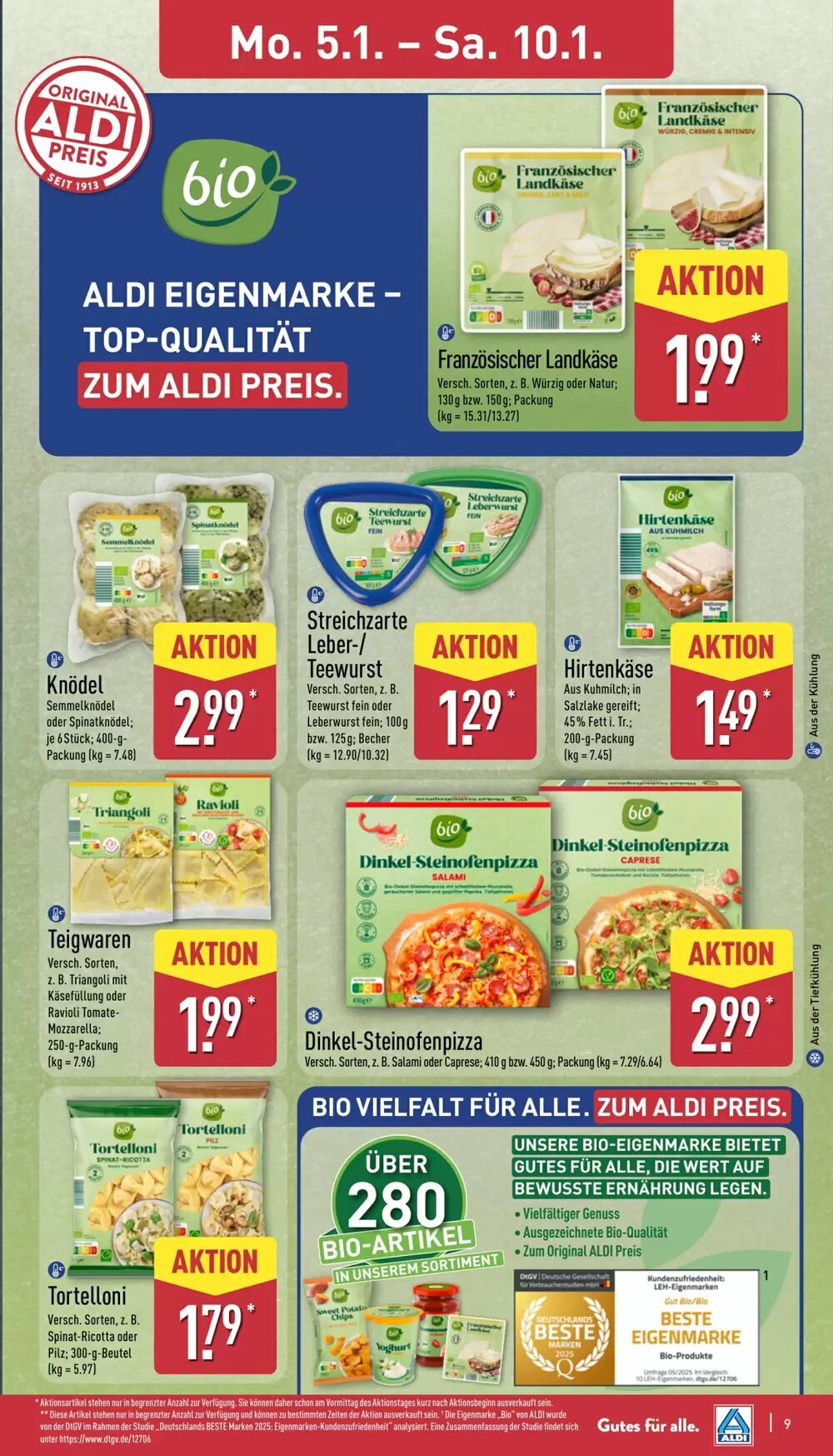 Aldi Nord Prospekt (ab 05.01.2026) zum Blättern - Seite 9