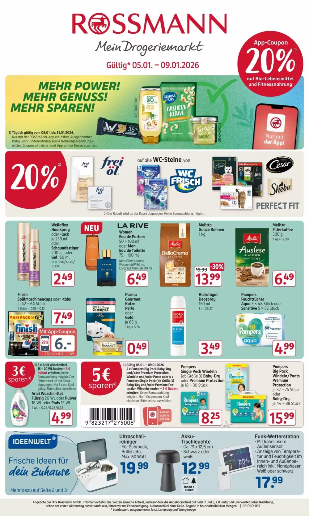 Rossmann Prospekt (ab 05.01.2026) zum Blättern - Seite 1