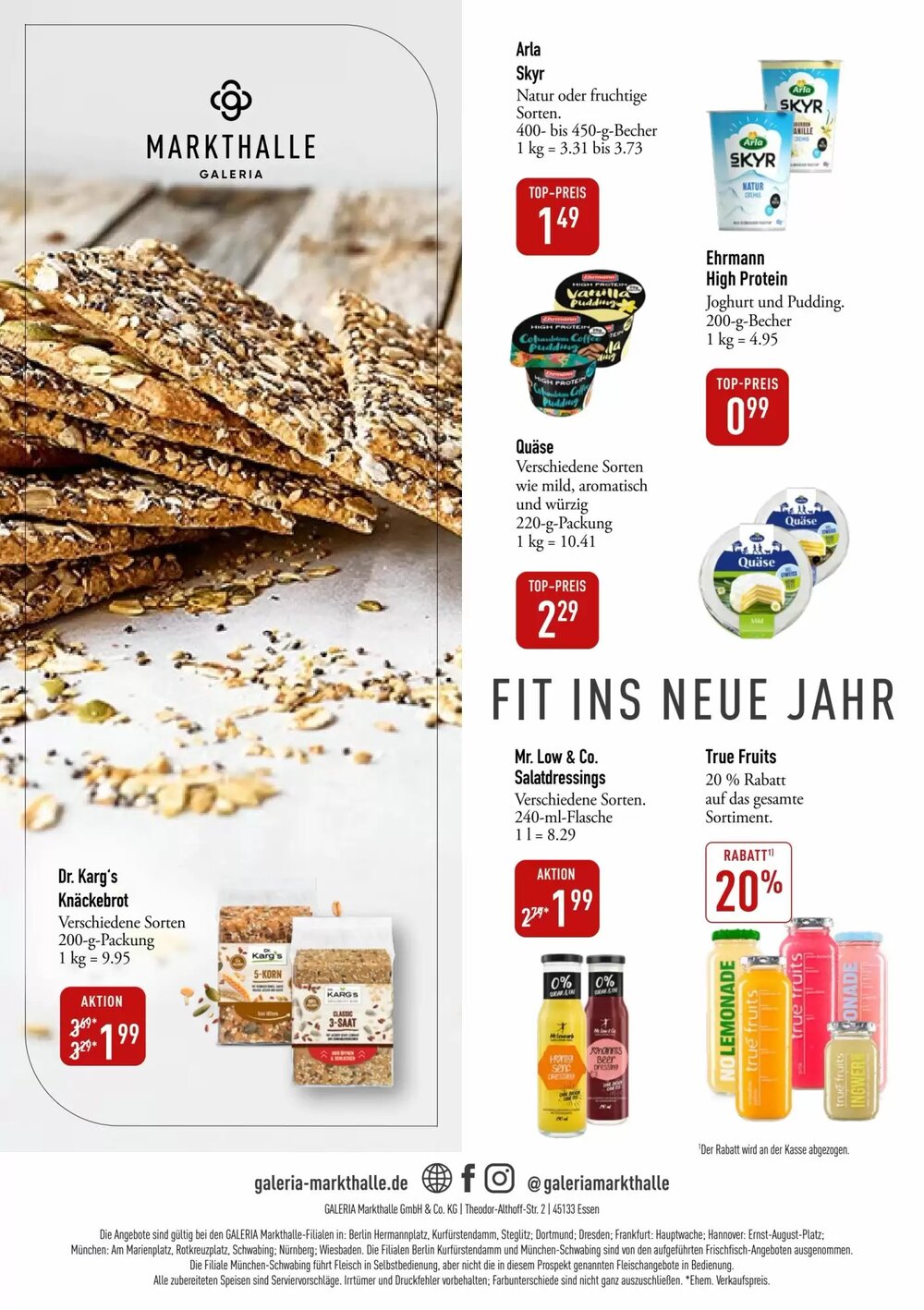 Galeria Markthalle Prospekt (ab 05.01.2026) zum Blättern - Seite 12