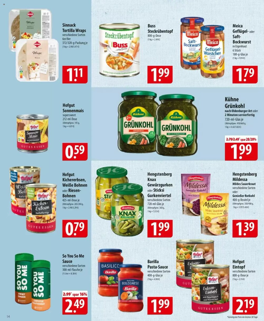 Famila Nord Ost Prospekt (ab 05.01.2026) zum Blättern - Seite 14