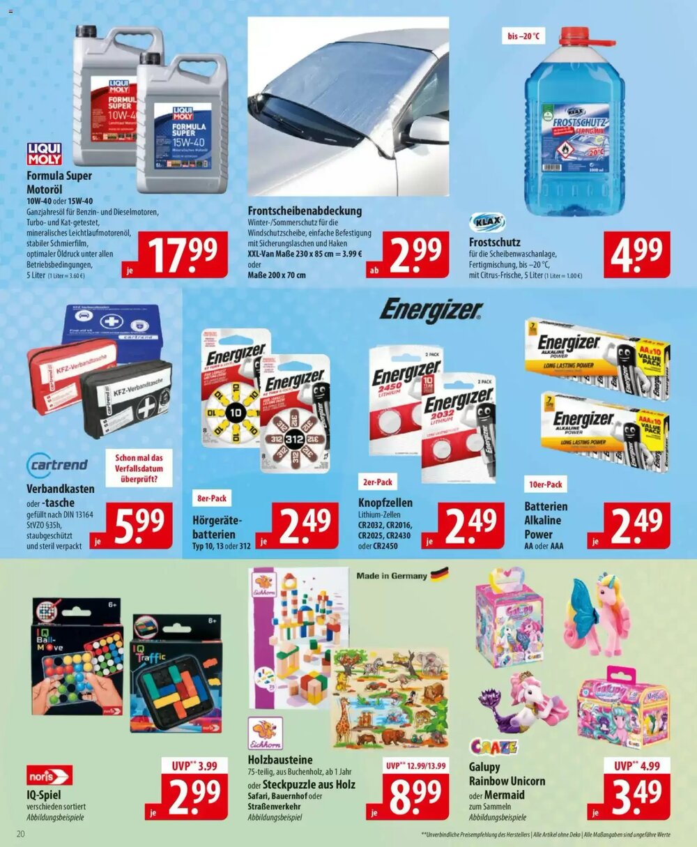 Famila Nord Ost Prospekt (ab 05.01.2026) zum Blättern - Seite 20