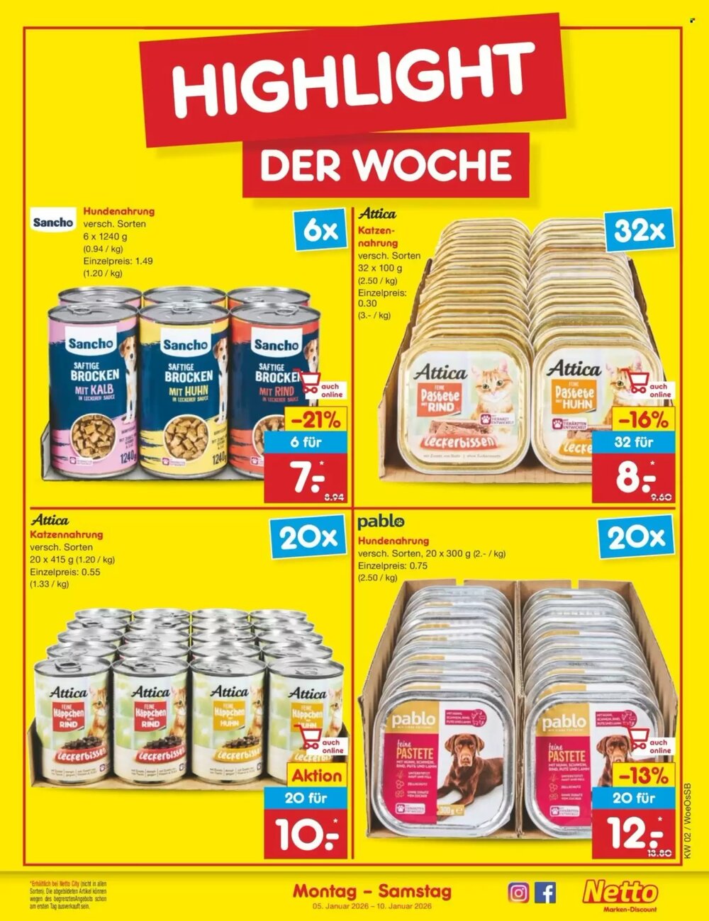 Netto Marken-Discount Prospekt (ab 05.01.2026) zum Blättern - Seite 7