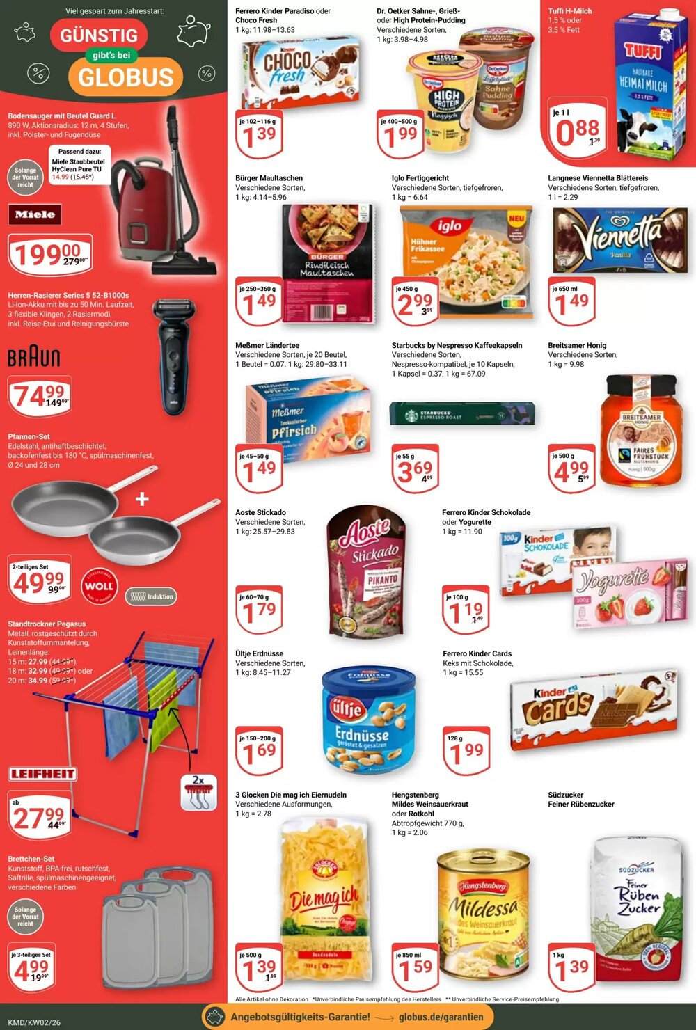 Globus Prospekt (ab 05.01.2026) zum Blättern - Seite 2