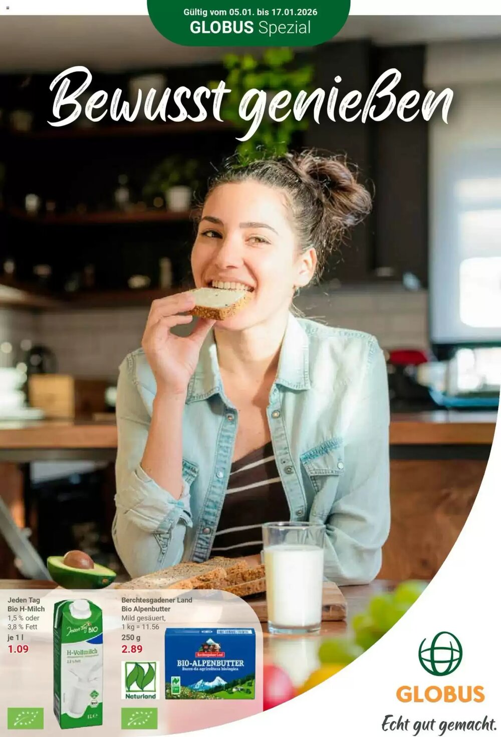 Globus Prospekt (ab 05.01.2026) zum Blättern - Seite 1