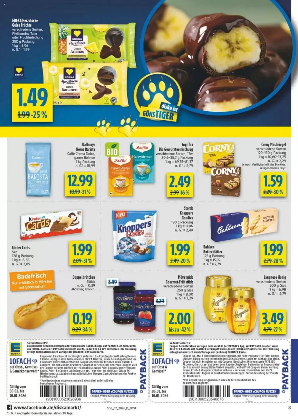 diska Prospekt (ab 05.01.2026) zum Blättern - Seite 8