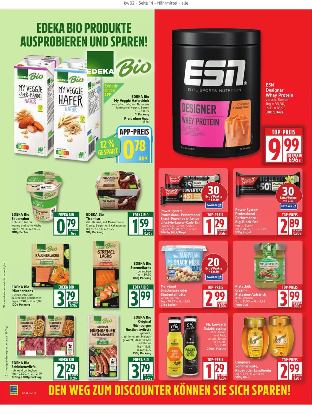 Edeka Prospekt (ab 05.01.2026) zum Blättern - Seite 14
