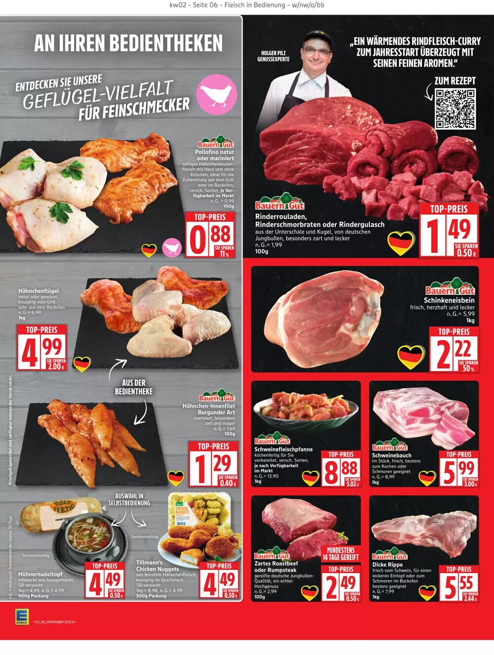 Edeka Prospekt (ab 05.01.2026) zum Blättern - Seite 6