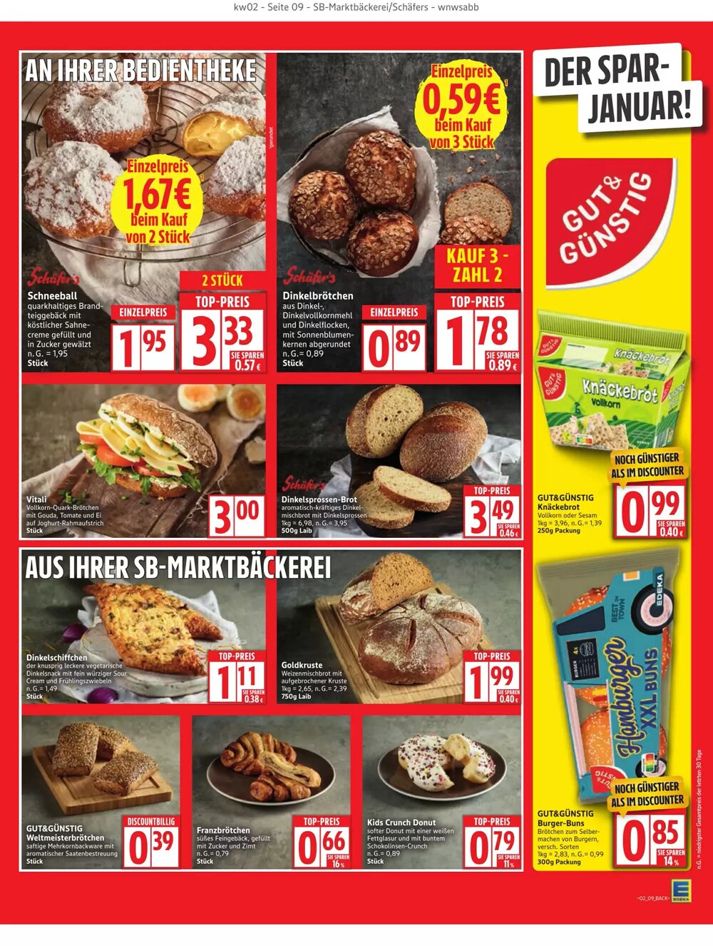 Edeka Prospekt (ab 05.01.2026) zum Blättern - Seite 9