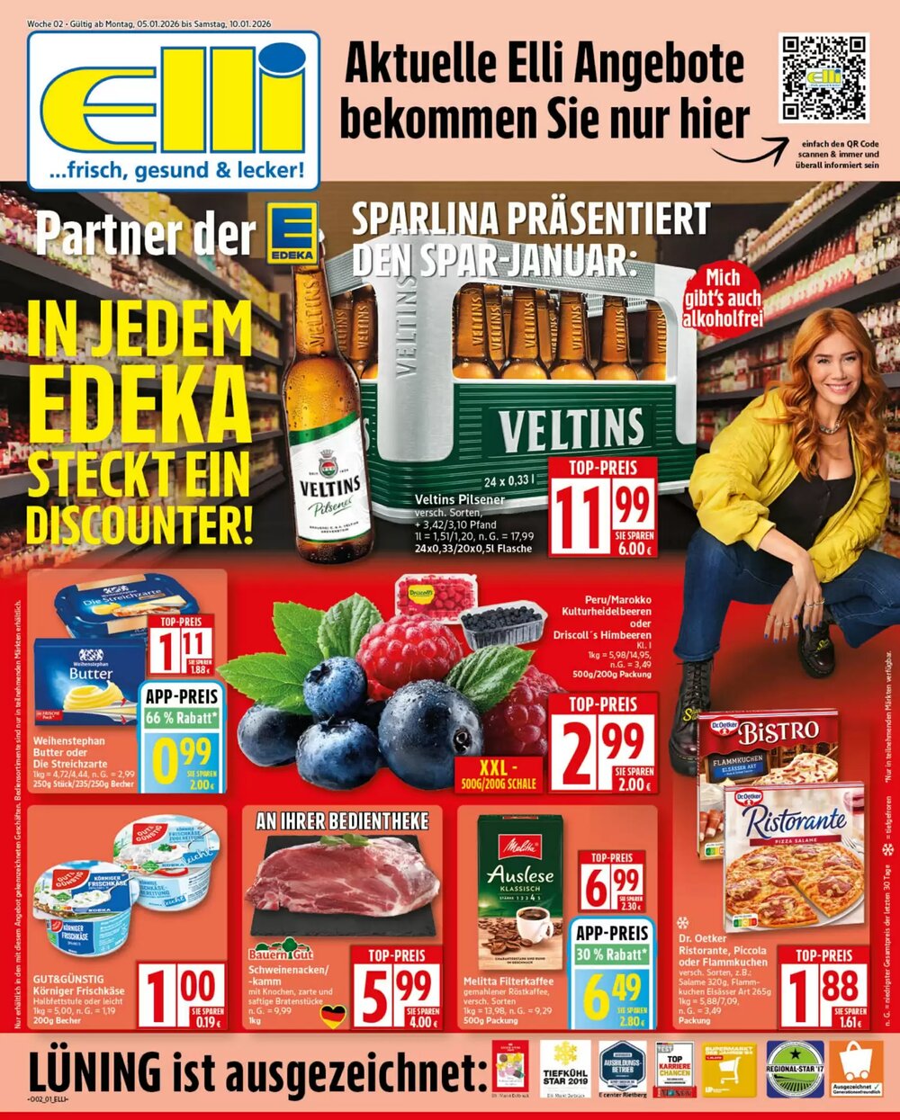 Elli Markt Prospekt (ab 05.01.2026) zum Blättern - Seite 1