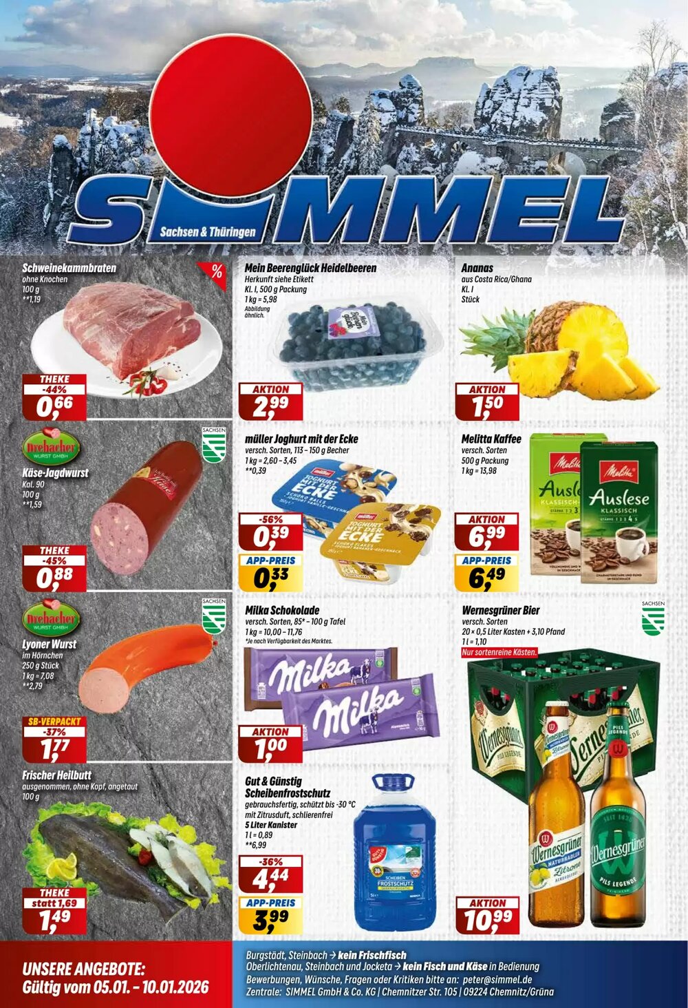 Simmel Prospekt (ab 05.01.2026) zum Blättern - Seite 1