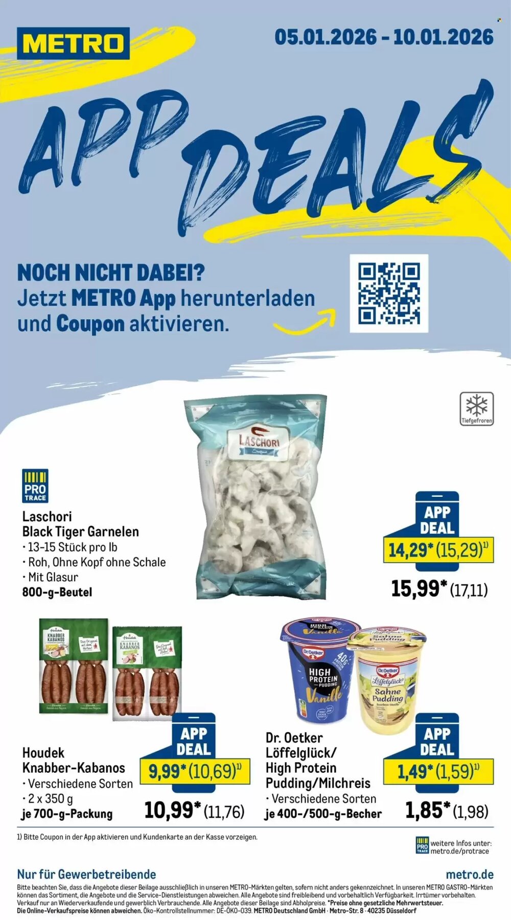 METRO Prospekt (ab 05.01.2026) zum Blättern - Seite 1