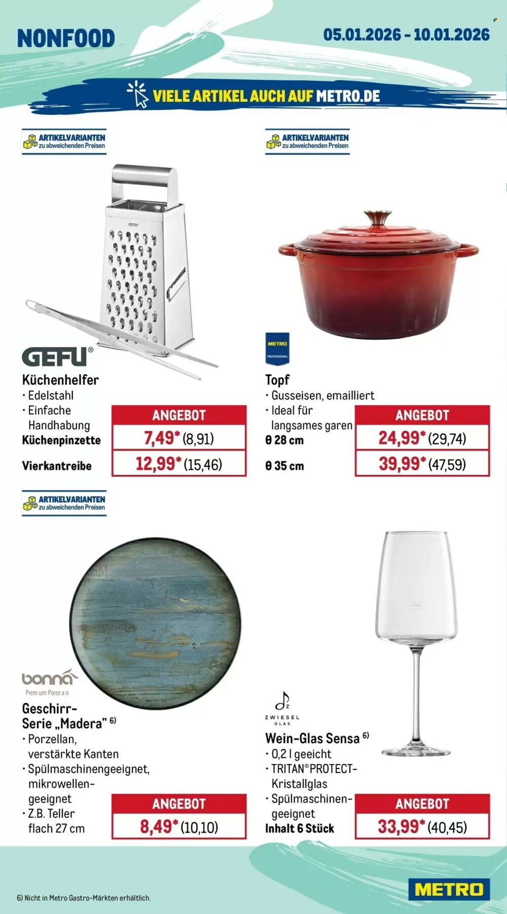 METRO Prospekt (ab 05.01.2026) zum Blättern - Seite 22