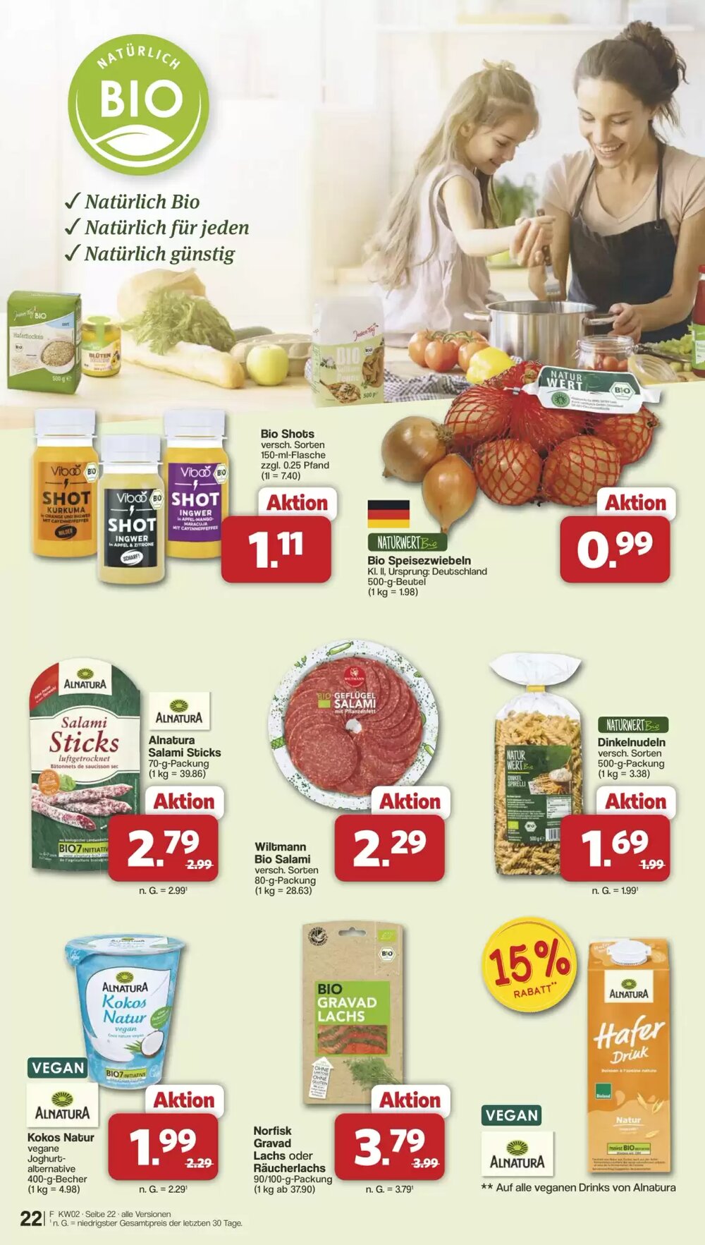 Famila Nord West Prospekt (ab 05.01.2026) zum Blättern - Seite 22