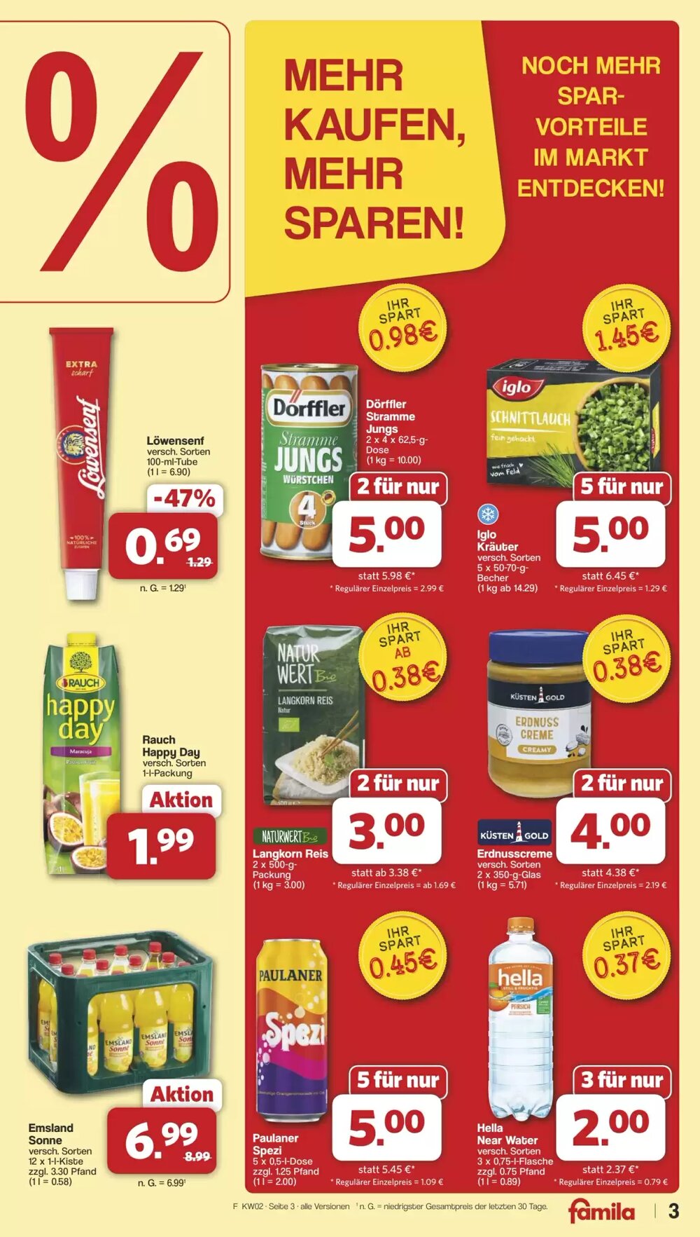 Famila Nord West Prospekt (ab 05.01.2026) zum Blättern - Seite 3