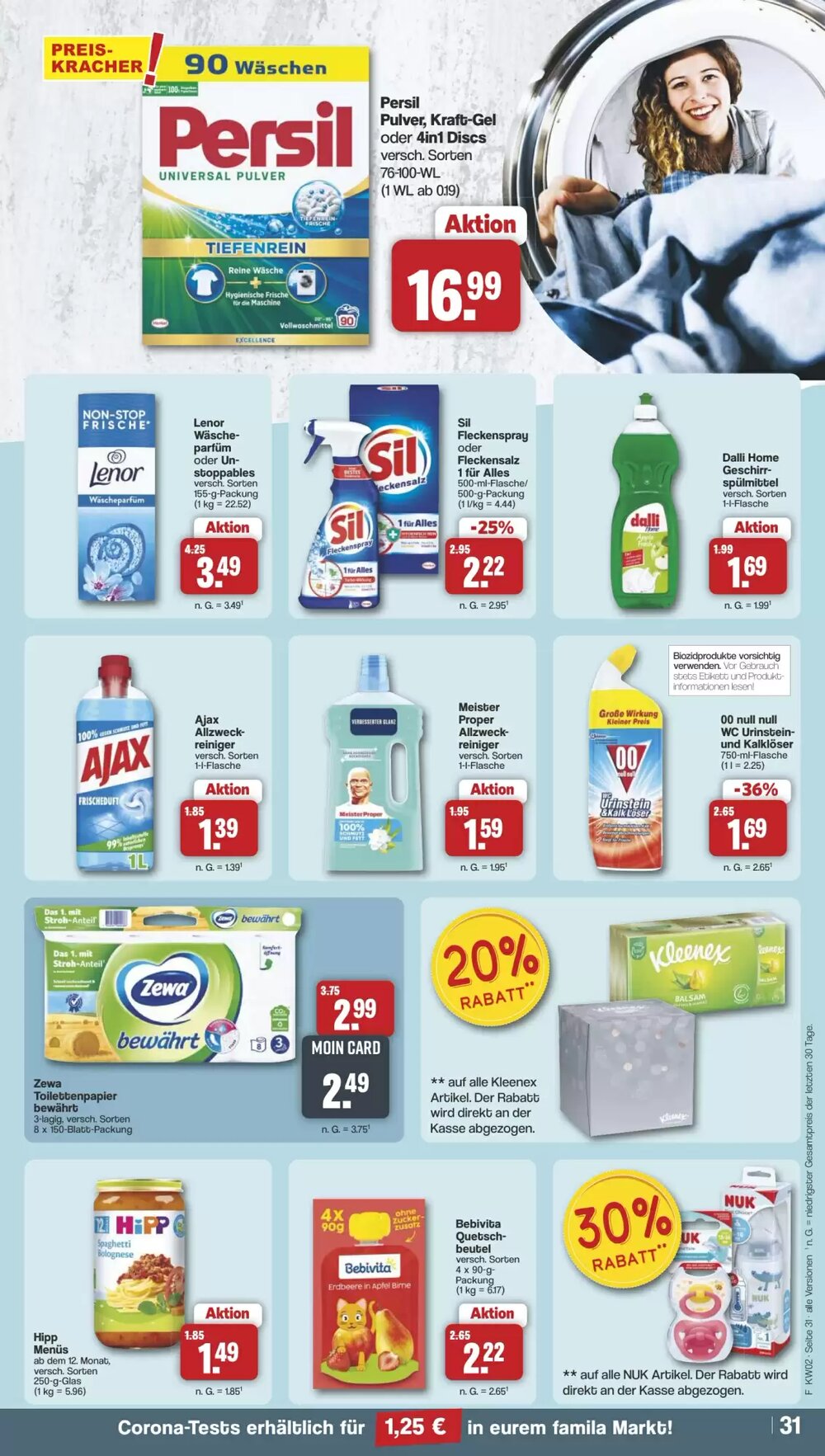 Famila Nord West Prospekt (ab 05.01.2026) zum Blättern - Seite 32