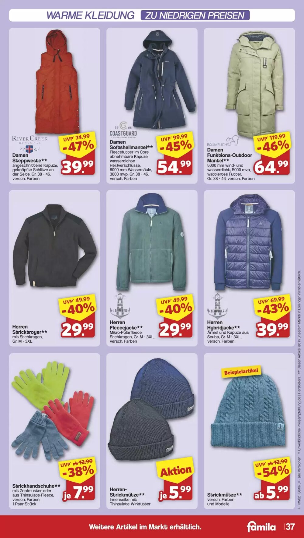 Famila Nord West Prospekt (ab 05.01.2026) zum Blättern - Seite 38
