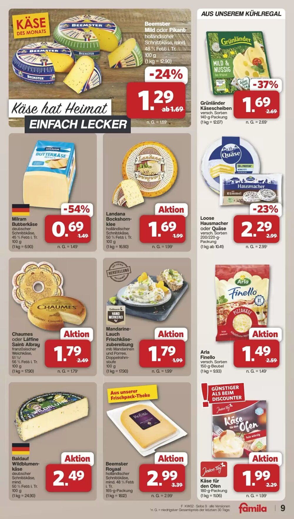 Famila Nord West Prospekt (ab 05.01.2026) zum Blättern - Seite 9
