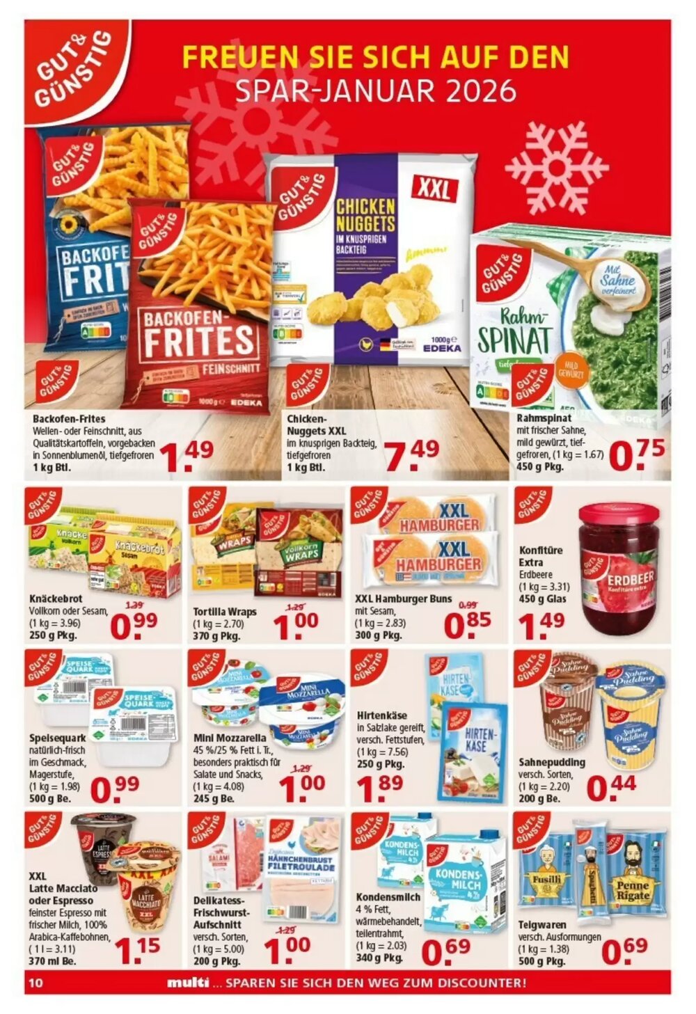 Multi Markt Prospekt (ab 05.01.2026) zum Blättern - Seite 10