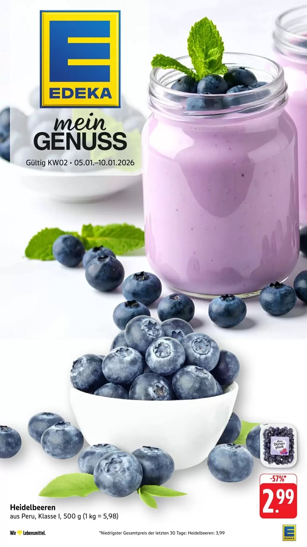 Edeka Stenger Prospekt (ab 05.01.2026) zum Blättern - Seite 1