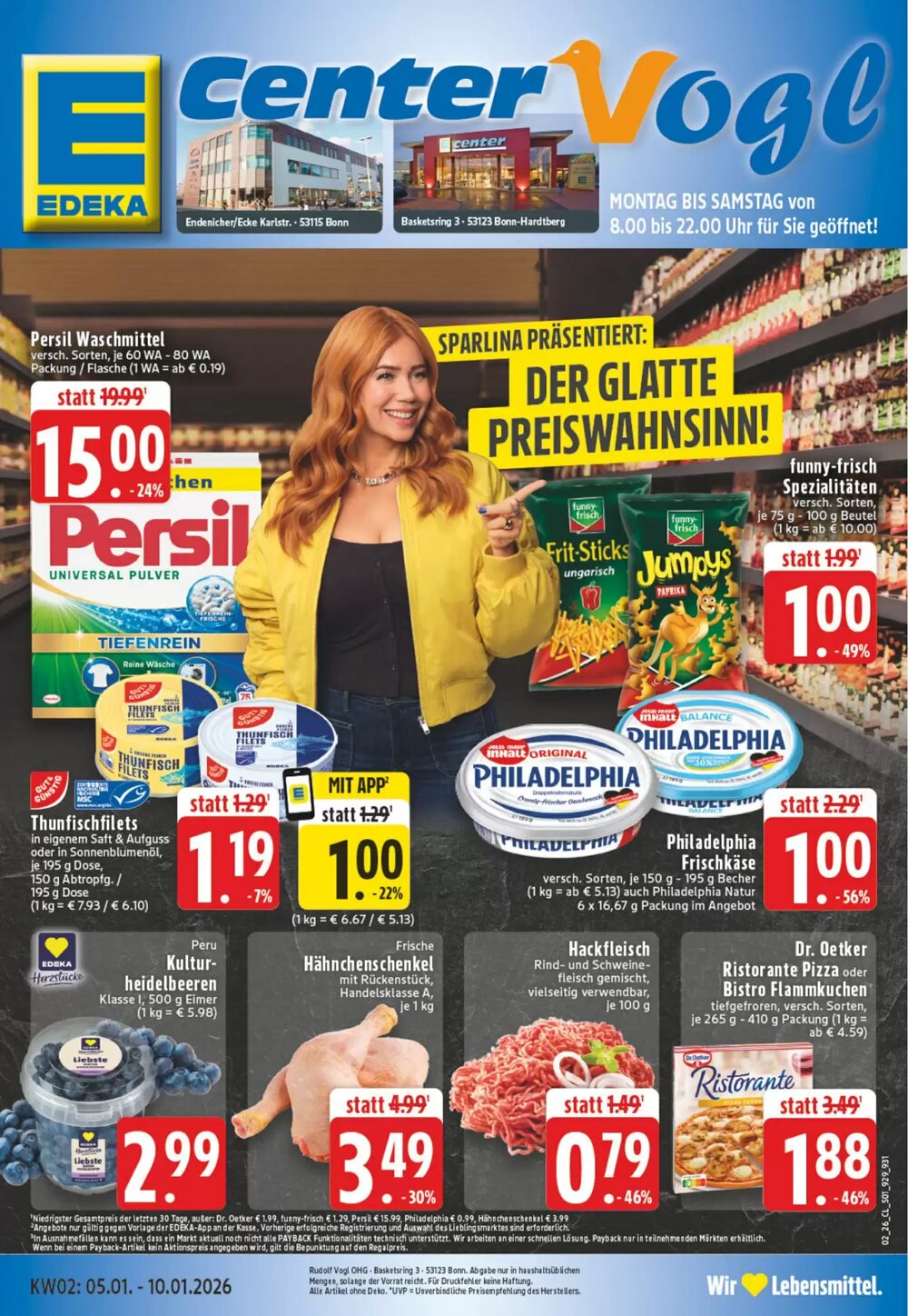 EDEKA Vogl Prospekt (ab 05.01.2026) zum Blättern - Seite 1