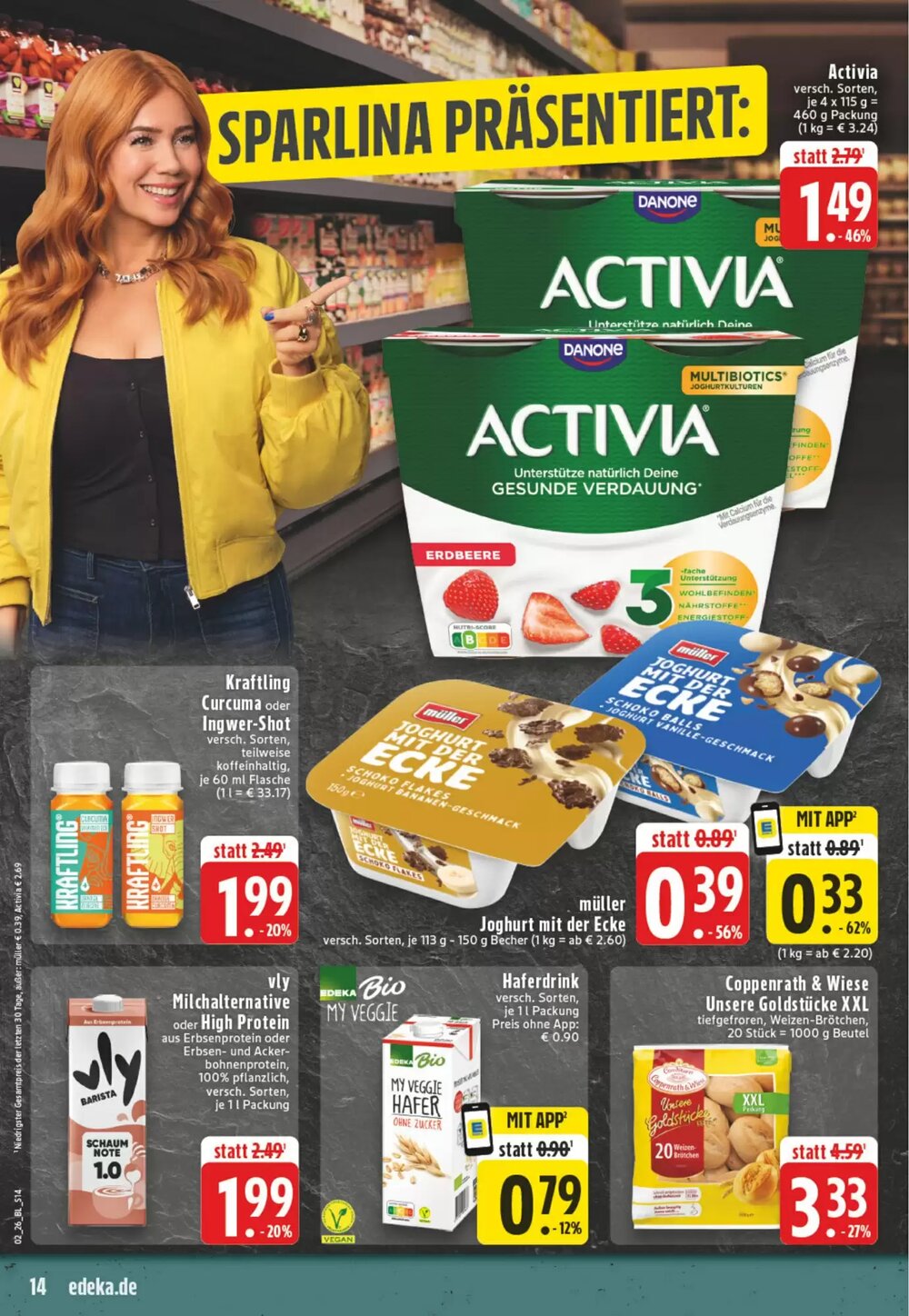 EDEKA Vogl Prospekt (ab 05.01.2026) zum Blättern - Seite 14