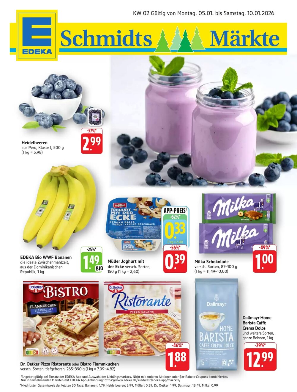 Schmidt's Märkte Prospekt (ab 05.01.2026) zum Blättern - Seite 1