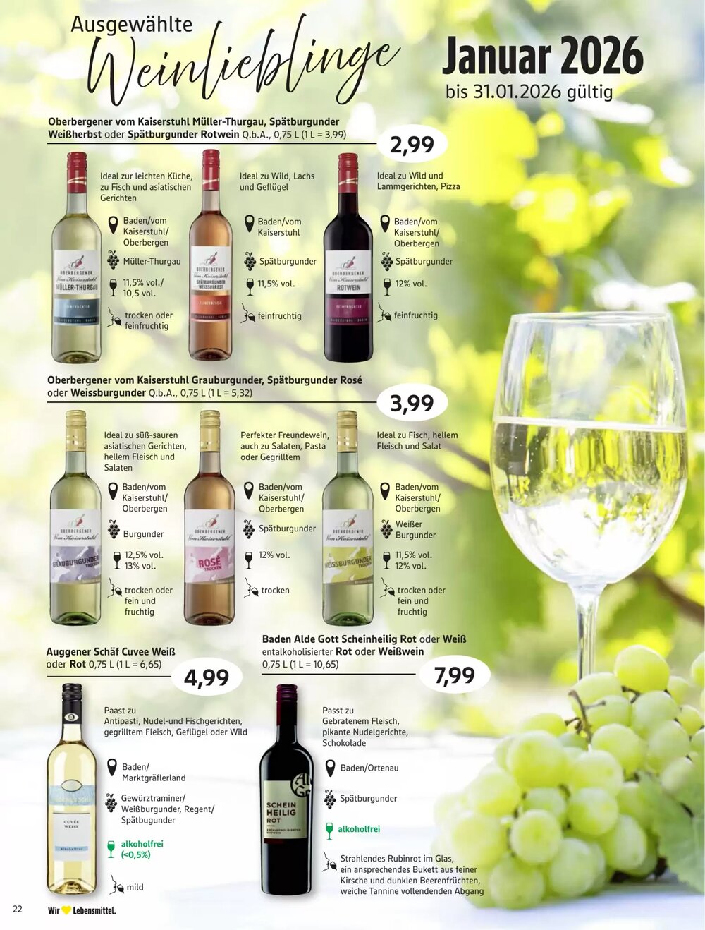Schmidt's Märkte Prospekt (ab 05.01.2026) zum Blättern - Seite 22