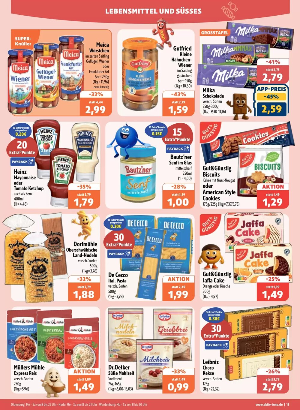 Aktiv Irma Prospekt (ab 05.01.2026) zum Blättern - Seite 11