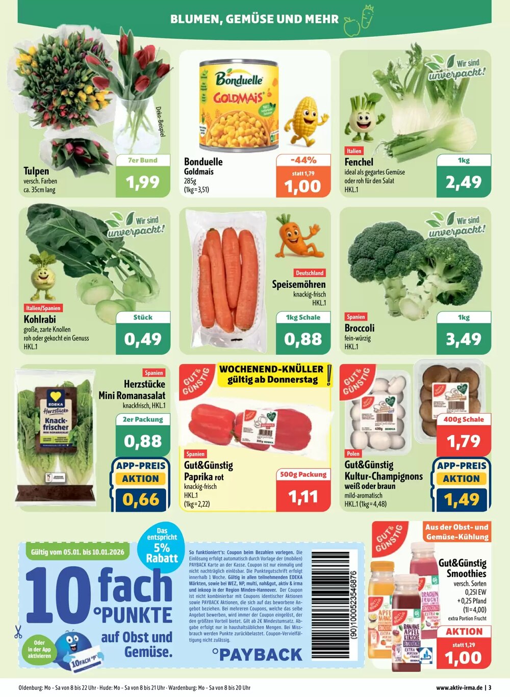 Aktiv Irma Prospekt (ab 05.01.2026) zum Blättern - Seite 3