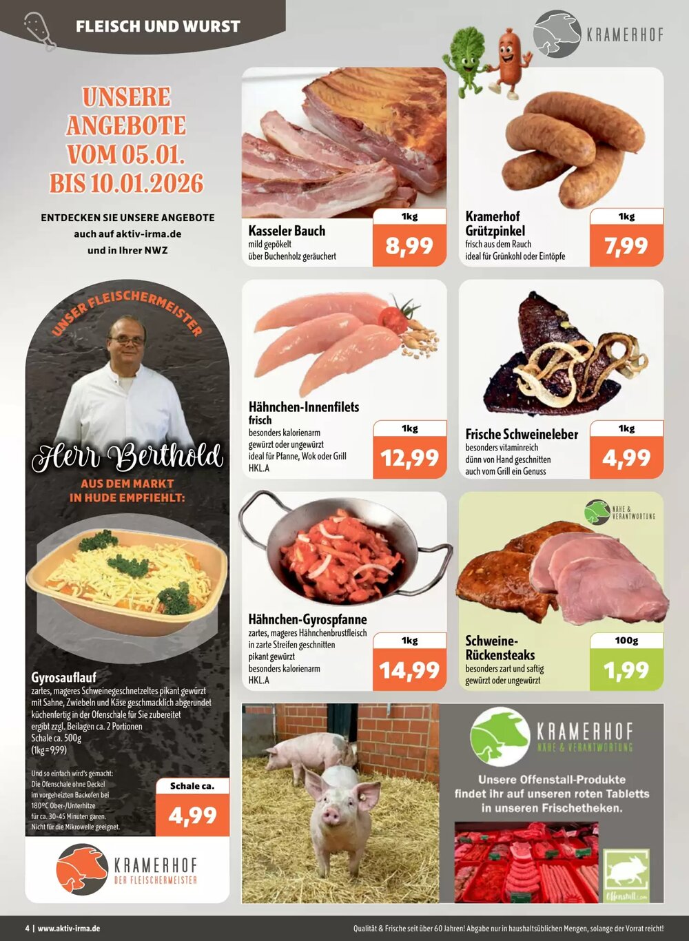 Aktiv Irma Prospekt (ab 05.01.2026) zum Blättern - Seite 4