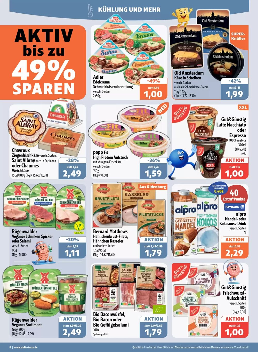 Aktiv Irma Prospekt (ab 05.01.2026) zum Blättern - Seite 8