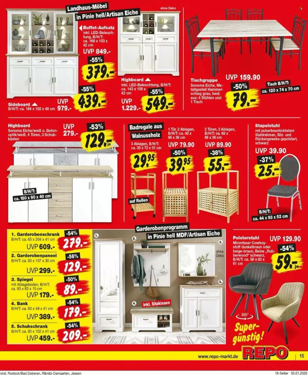 Repo Markt Prospekt (ab 05.01.2026) zum Blättern - Seite 15