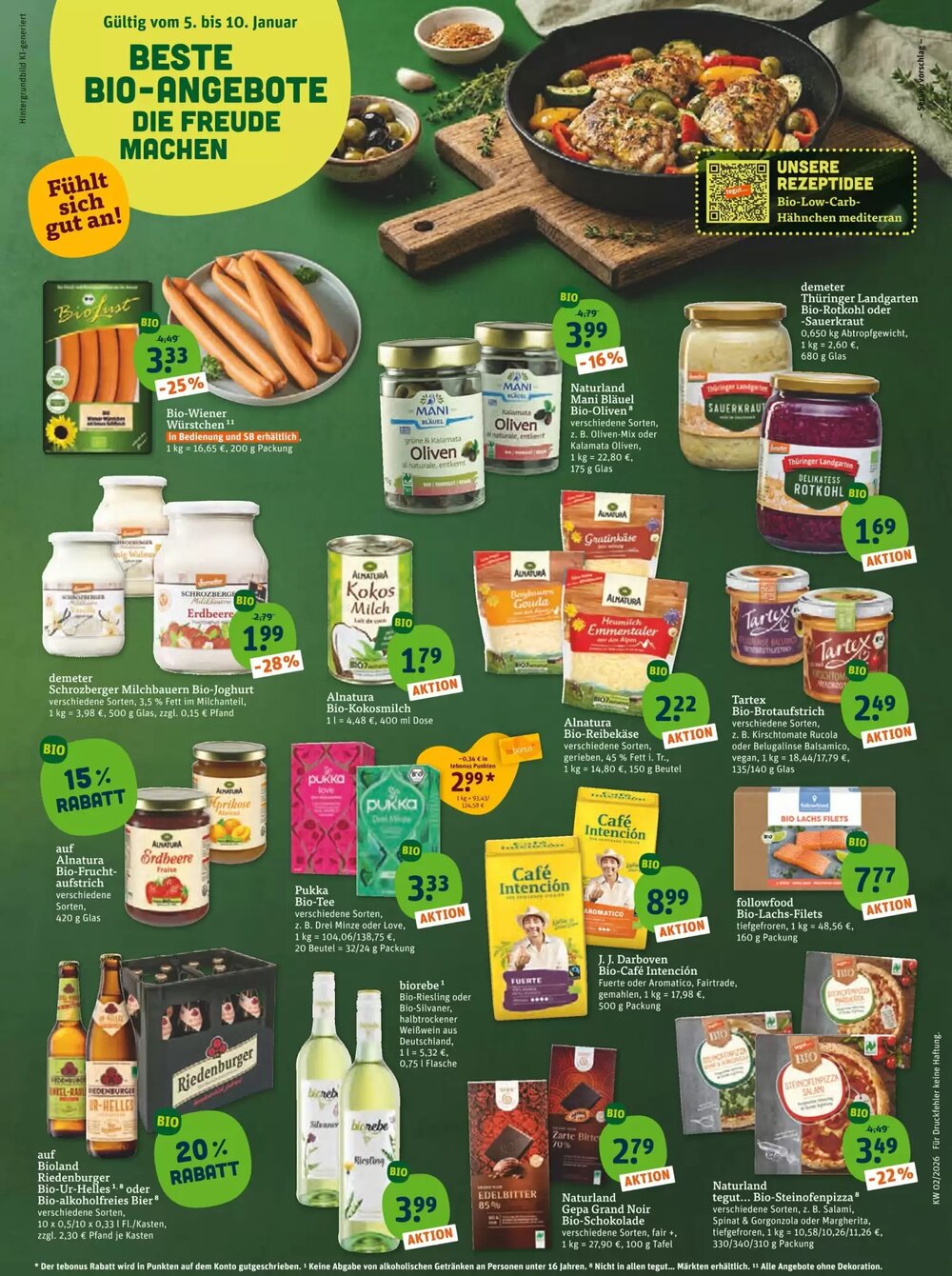 tegut Prospekt (ab 05.01.2026) zum Blättern - Seite 2